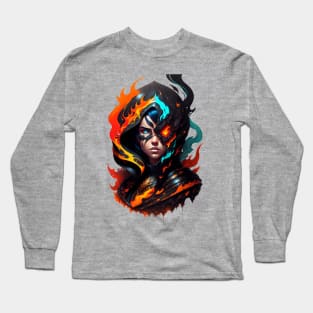 Fire starter artwork Long Sleeve T-Shirt